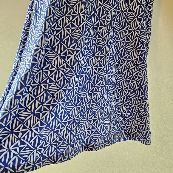 Lilly Pulitzer Etta Dress Corsica Blue Easy Peasy Size Small - Picture 10 of 14